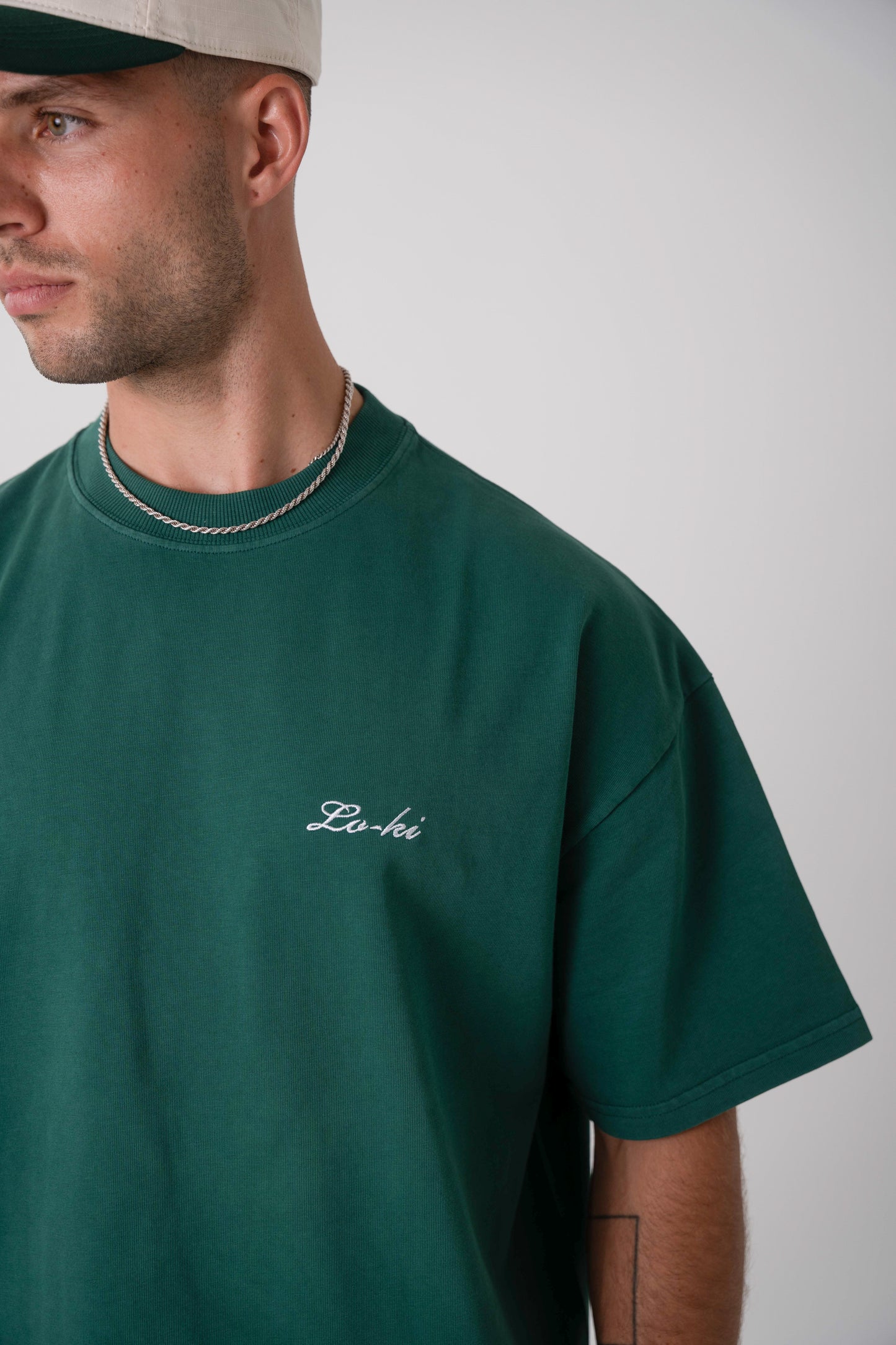 Signature T-Shirt in Forest Green