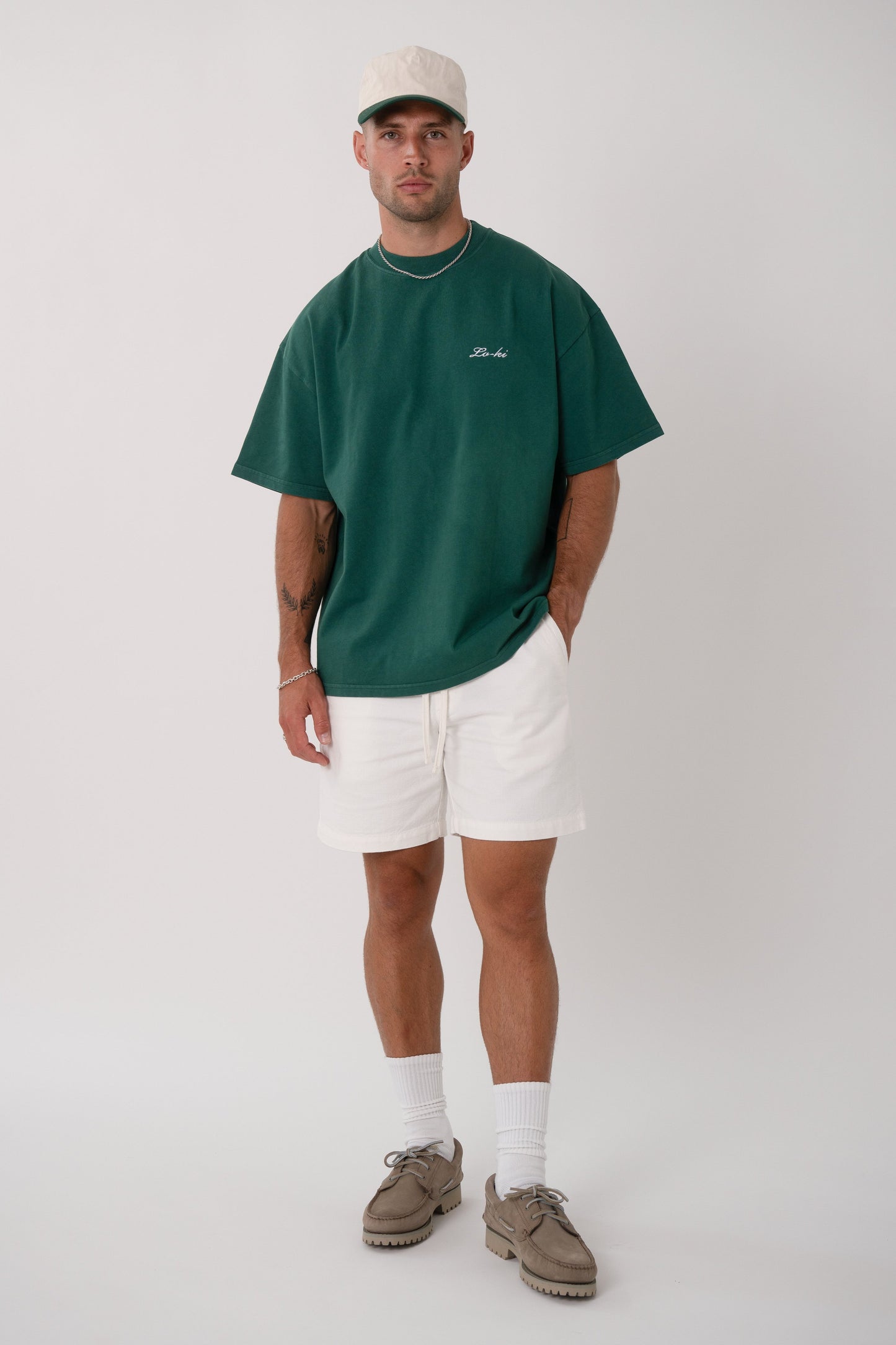 Signature T-Shirt in Forest Green